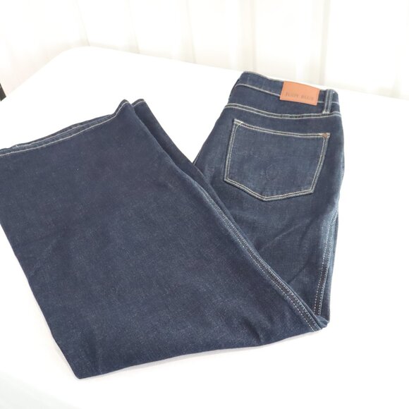 Judy Blue Womens Retro Wide Leg Dark Wash Jeans Size 15/32 Like New High Rise - Picture 3 of 11